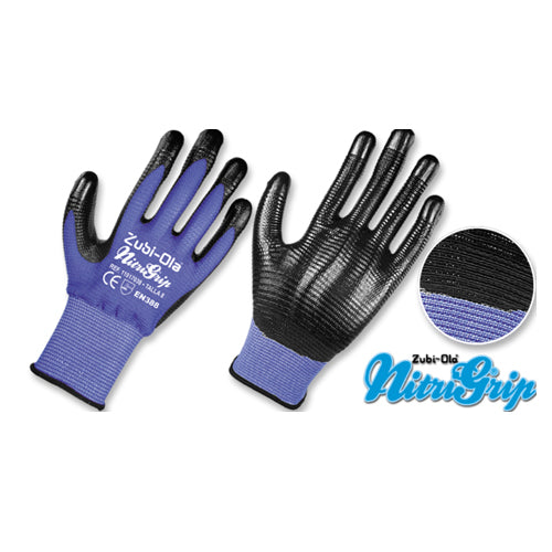 Guantes Nylon Texturado Recubiertos En Nitrilo T8 11917038 - MARKEMSTORE