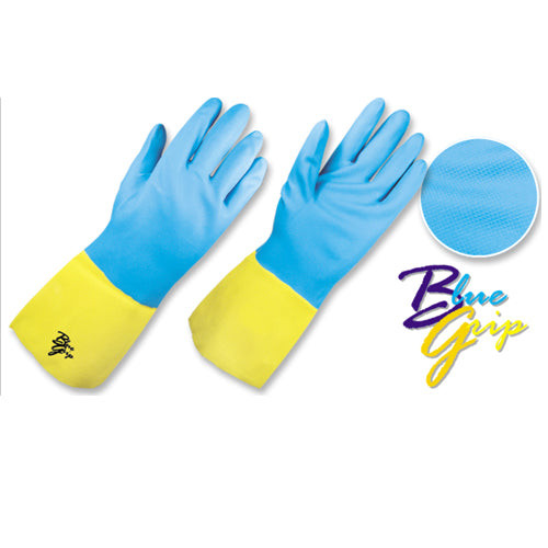 Guantes Neopreno Amarillo/Azul  T-L 11952008 - MARKEMSTORE