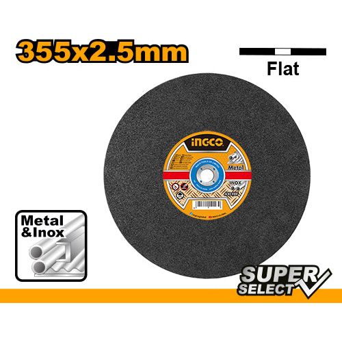 Disco Trozadora 335Mm(14)X2.5Mm(3/32)X25.4Mm(1) Ingco MCD253551 - MARKEMSTORE