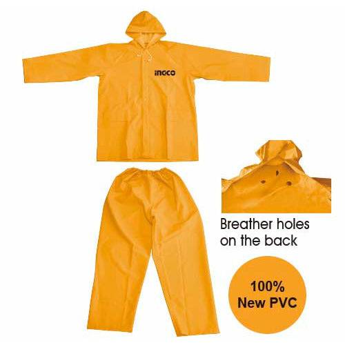 Ingco Impermeable Para Lluvia Amarillo Motorizado Talla L - MARKEMSTORE